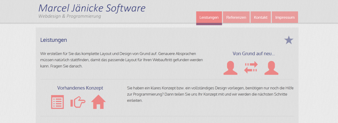 www.mj-software.net - Relaunch, Programmierung und Design des Webauftritts